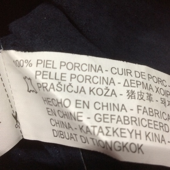 Zara Basic* (XS) WOMENS Pig LEATHER TOP, Laser Cut - Picture 9 of 10